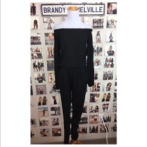 NWOT BRANDY MELVILLE OFF THE SHOULDER JUMPSUIT